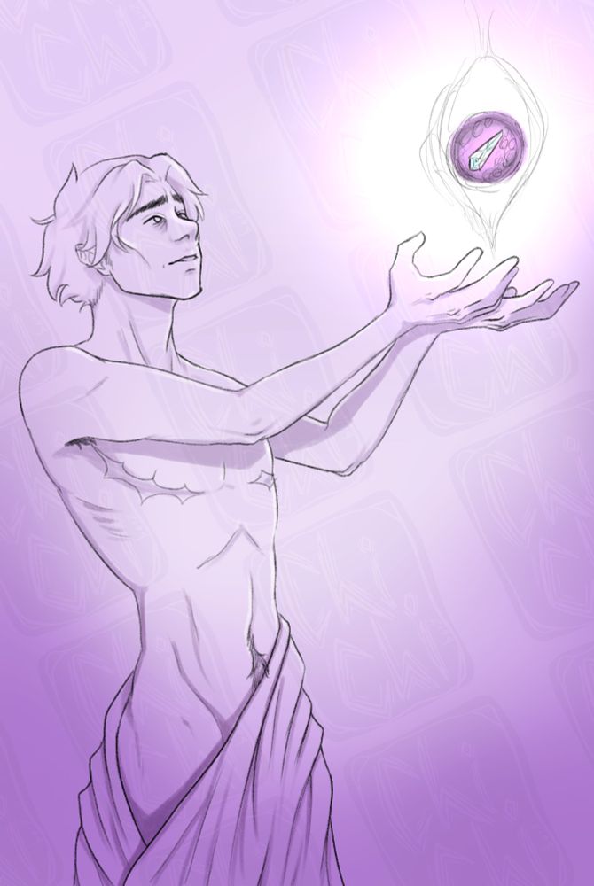 Viktor from arcane holding up the rune stone from jayces wrist 