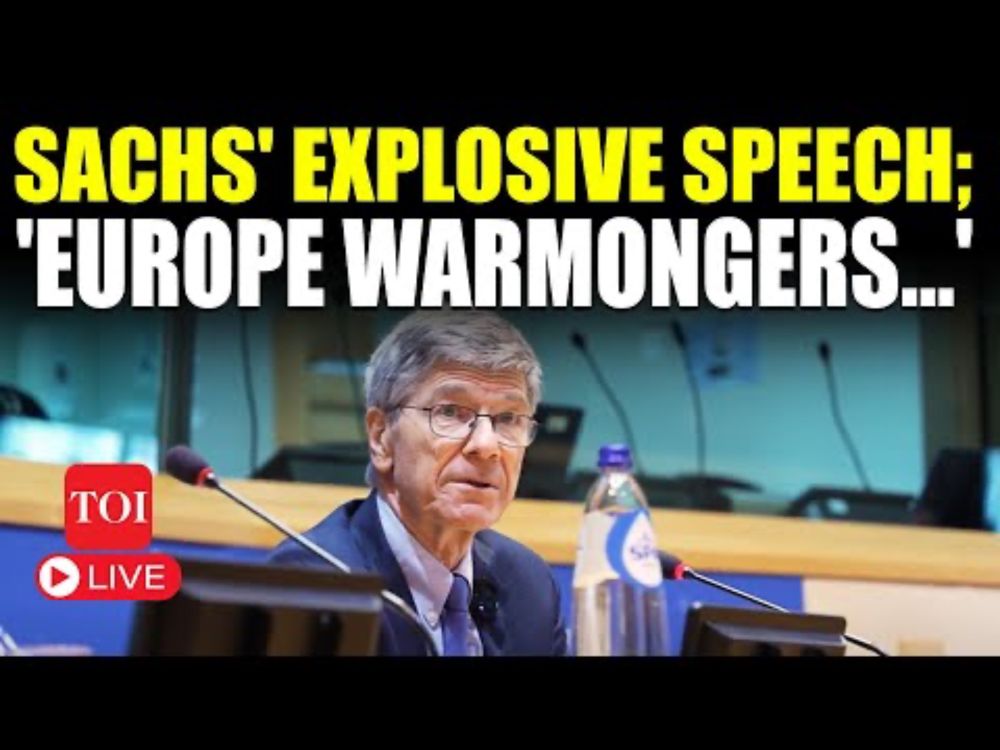 Jeffrey Sachs STUNS U.S Europe On 'NATO Enlargement'; Blames Biden For Ukraine War I FULL SPEECH