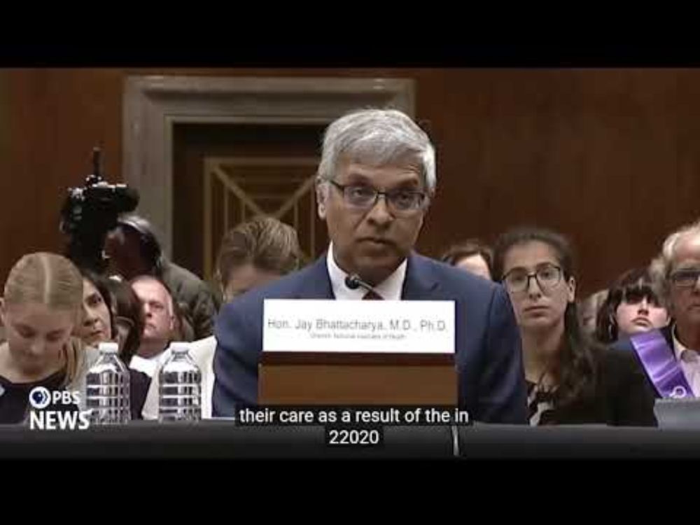 Jay Bhattacharya's testimony to the Senate Appropriations Committee