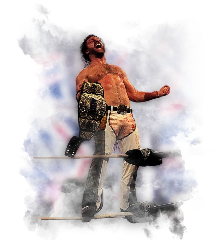 Incredible edit of Hangman Adam Page hollerin' by Tim Hunter 