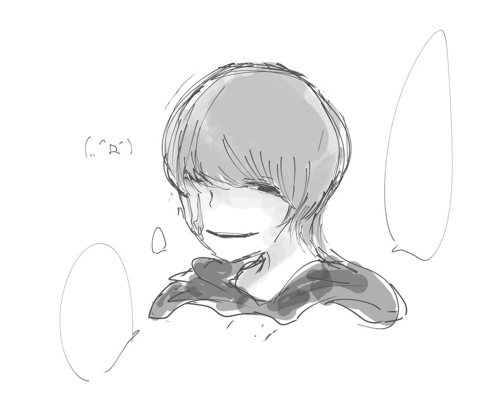 「──ハロウィンって、元々は悪霊を追い払 う行事だったんだ」「そういう悪いモノから身を守るために、彼らに紛れてやり過ごすために、仮装をする必要があるんだけど」「君たちのソレは〝まさに〟だね」「ああ、まるで見分けがつかなかった」「それじゃあね、悪霊さん」