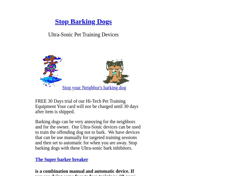 A screengrab from the website's front page.