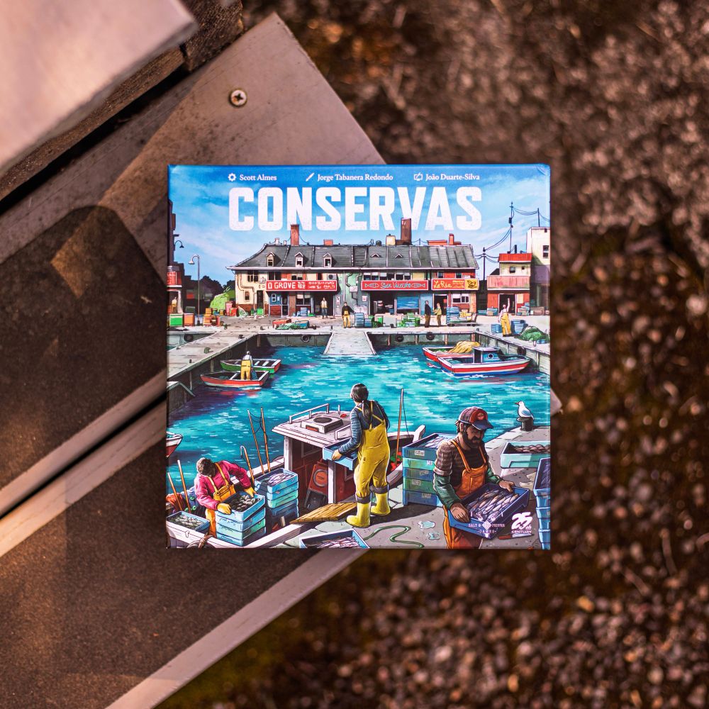 Conservas board game photography
