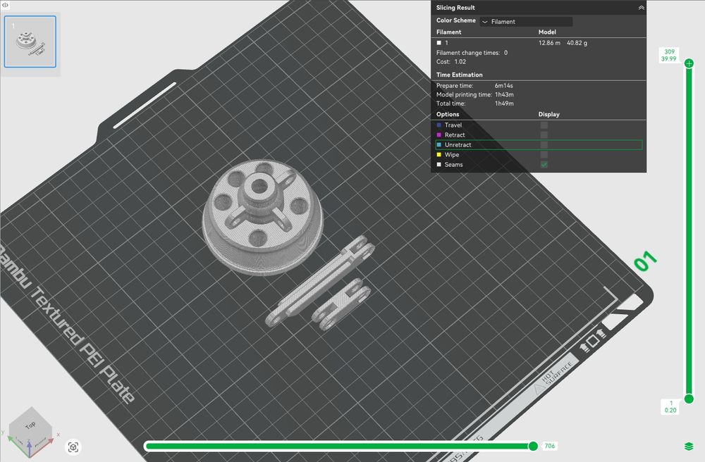 Preparing the Borg Hat for 3D printing