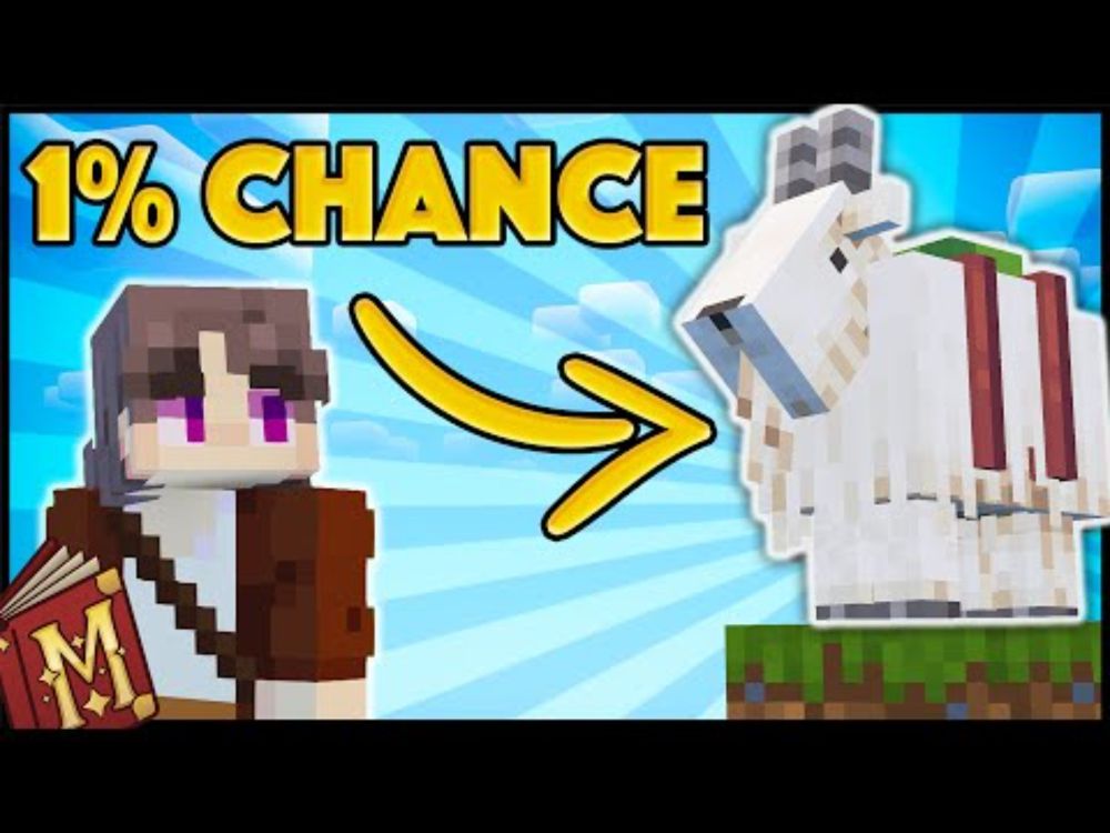 I Spent 100 Days Breeding Goats :: Minecraft Misadventures