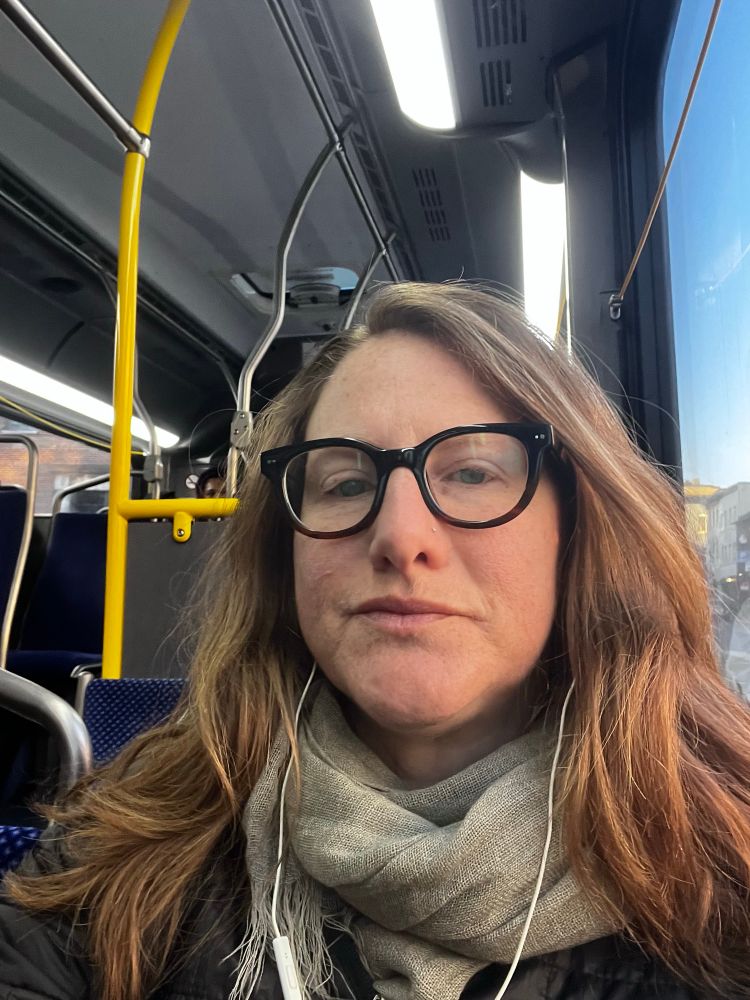 Me riding the 33 Metro Bus in DC