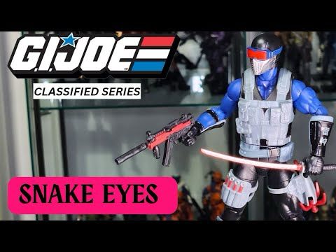 GI JOE CLASSIFIED SERIES #165 SNAKE EYES REVIEW