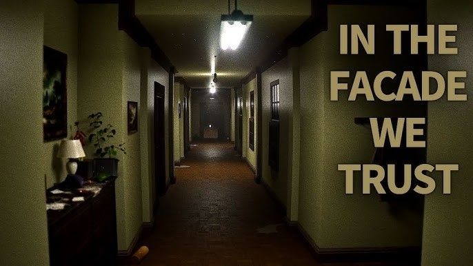 Long hallway from In the Facade We Trust