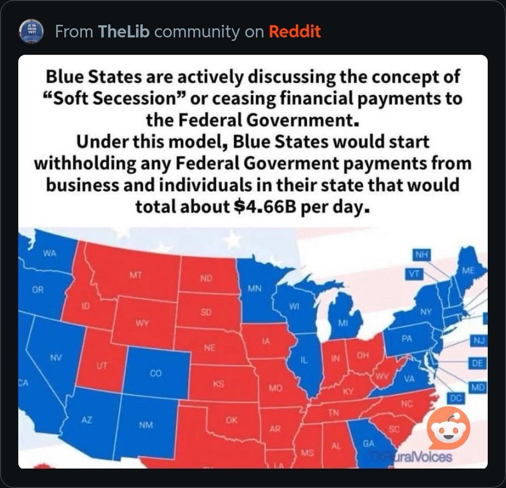 Blue states are “actively discussing” withholding federal payments.