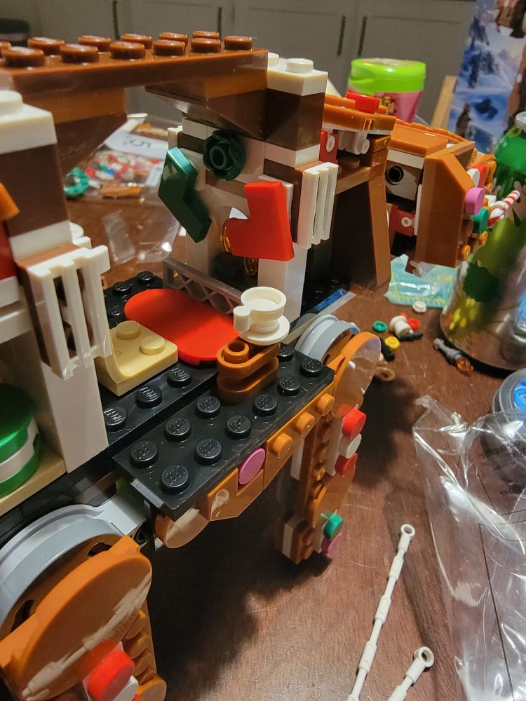 "The stockings were hung by the chimney with care..."