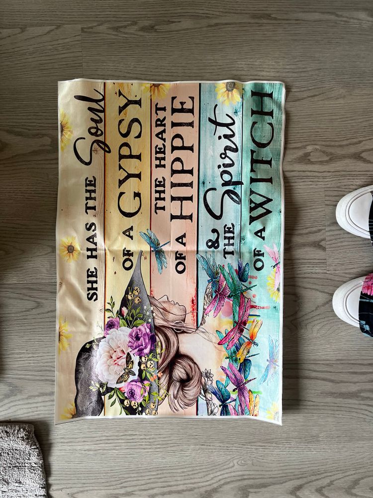 She has the soul of a gypsy, the heart of a hippie & the spirit of a witch