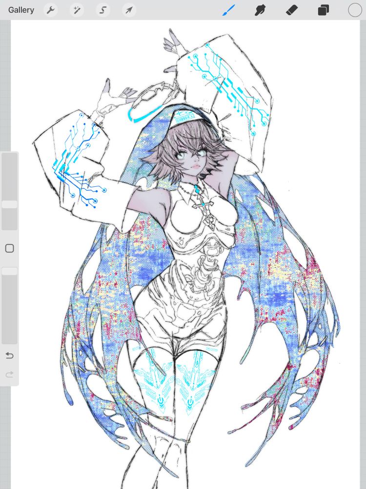 #oc #art #ocart #procreate #digitalart