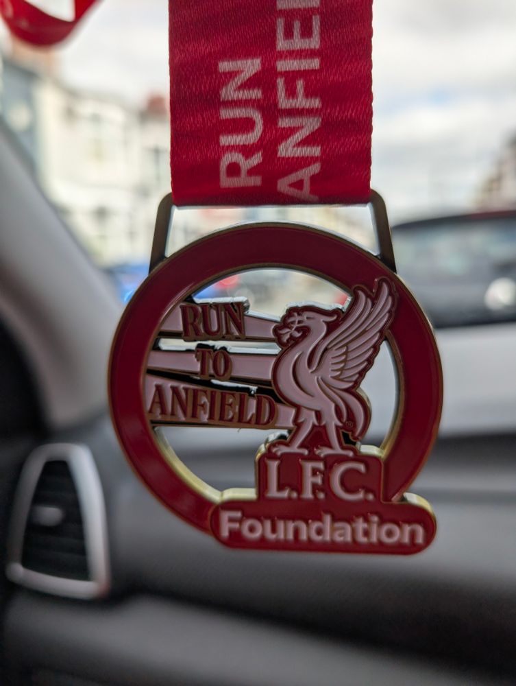 Run to Anfield 5K Medal