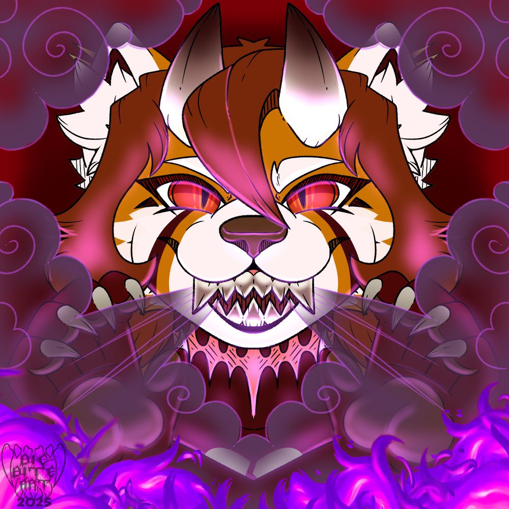 Demon Togi the Red Panda