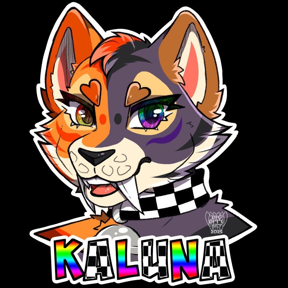 Kaluna the Saber Shiba Badge