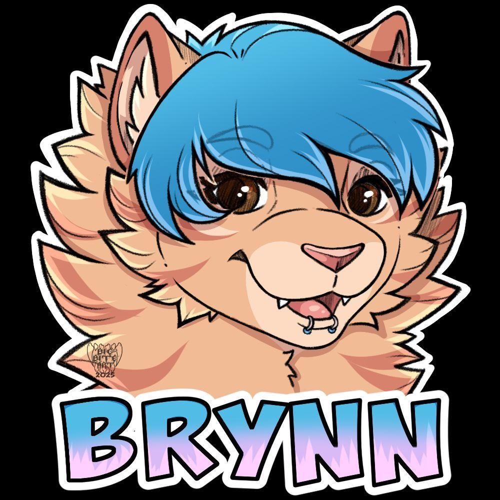 Brynn the Cat Badge