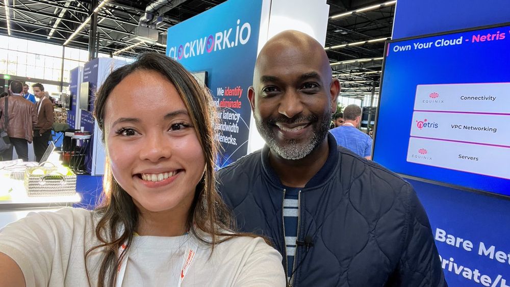 A selfie with Kelsey Hightower at KubeCon EU