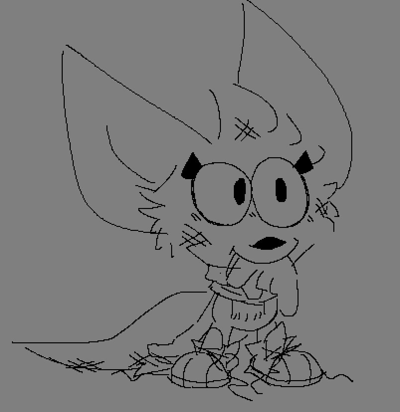 this is the young version of Patty before she was adopted into a burger restaurant, living homelessly and performing chores for food from food establishments. She is still very tough and strong, but at this stage she is unable to speak and doesn't really have many defined characteristics