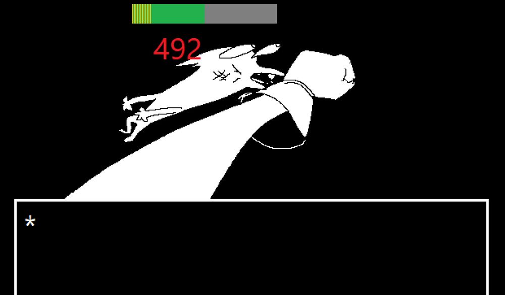 if Patty fought in Undertale it would look like this