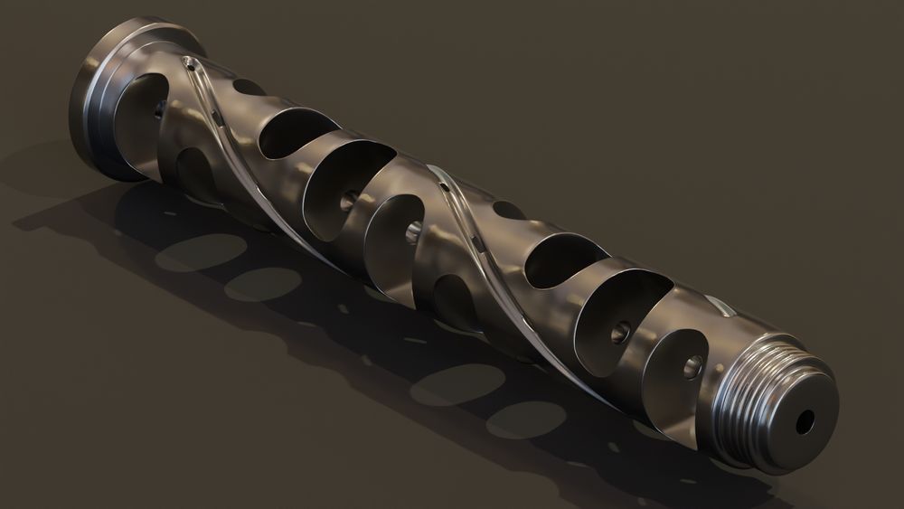 Metal Screw Flute Doohickey