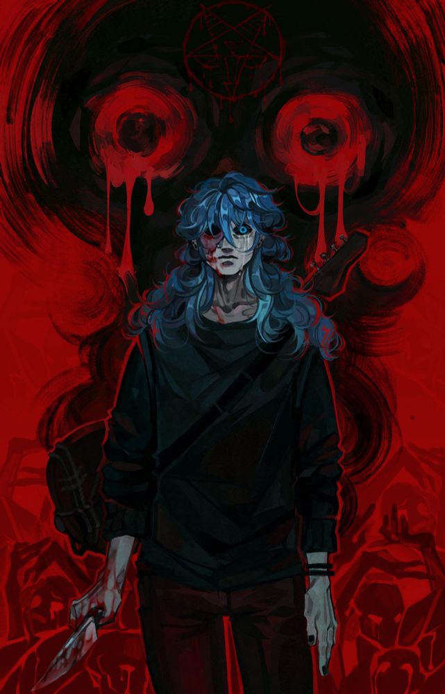 Sal – the main character of the game 'Sally Face' is being followed by the presence of the demon, a dark entity that took the lives of his loved ones.