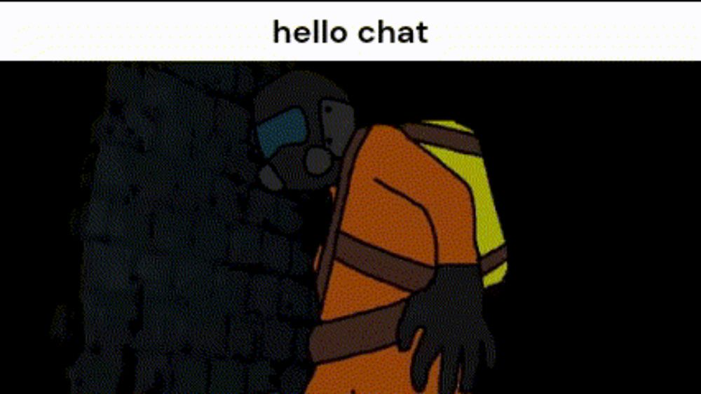 Lethal Company Hello Chat GIF