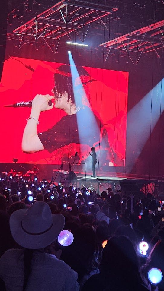 Just the best view of Suga performing - what a night that was. I was able to see him day 2 and 3 as well but this was the best seat of the three. Am so lucky!  I can't believe almost two years have passed! 