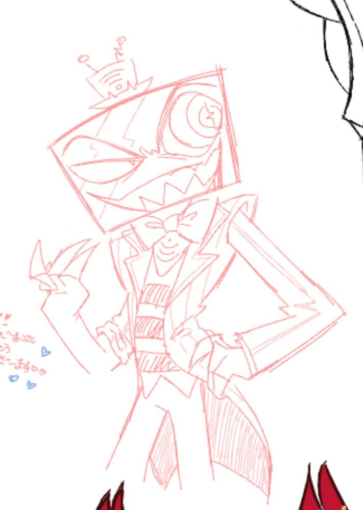 眠い時に描くもんじゃない