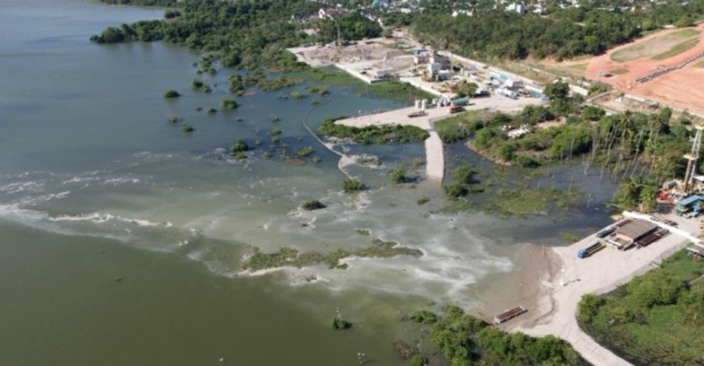 Mina da Braskem, na Lagoa Mundaú, volta a apresentar sinais de atividade - 082 Notícias