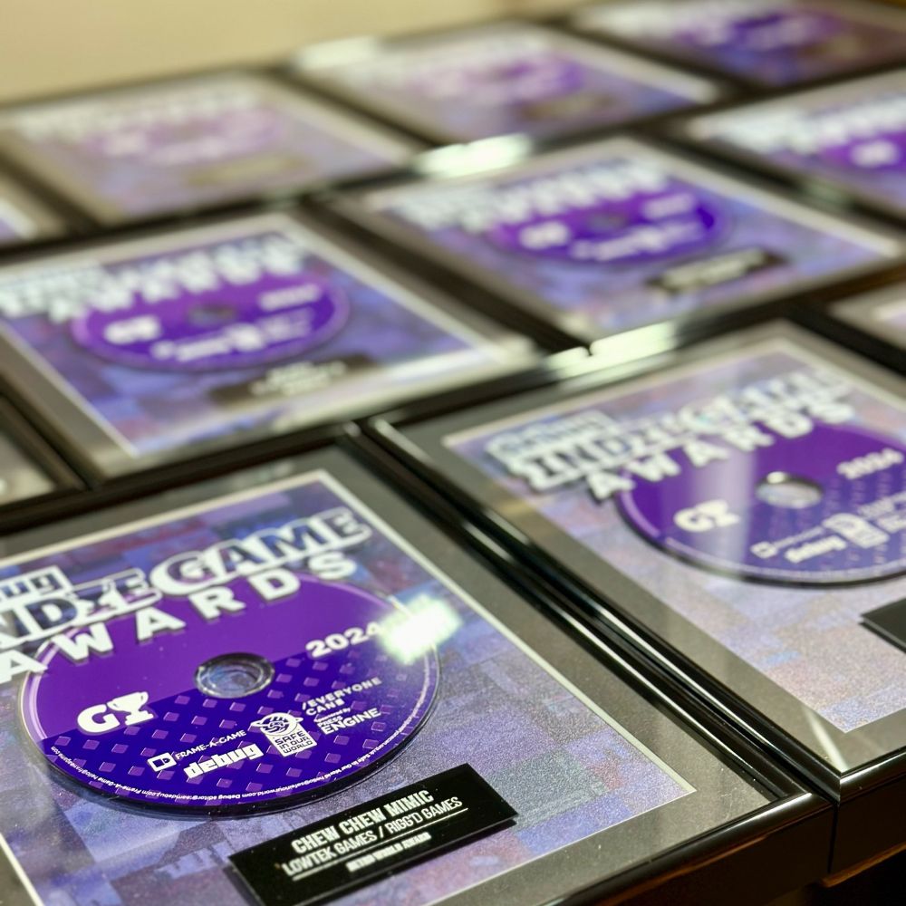 Debug Indie Game Awards Trophies