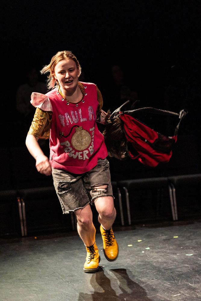 Milo heads out, excited for an audition tomorrow. 