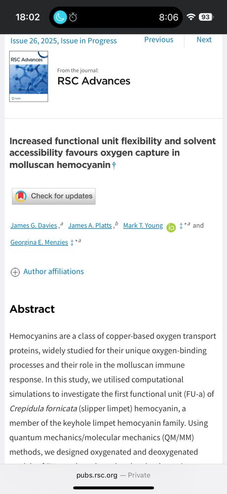 Image shows the front page of the paper listing author names, journal title and the abstract. The link will take you to the same page