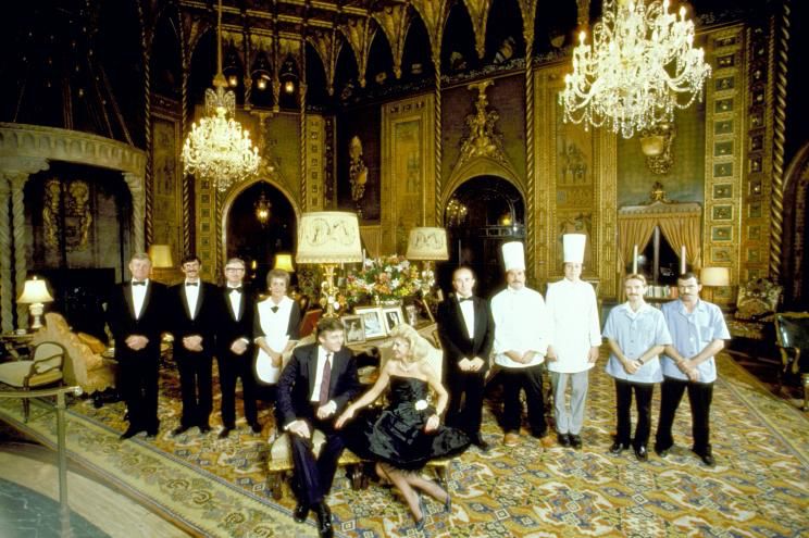 Photo of Trump at Mar-a-lago