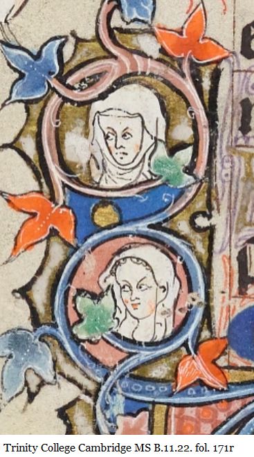 two women in an illuminated border