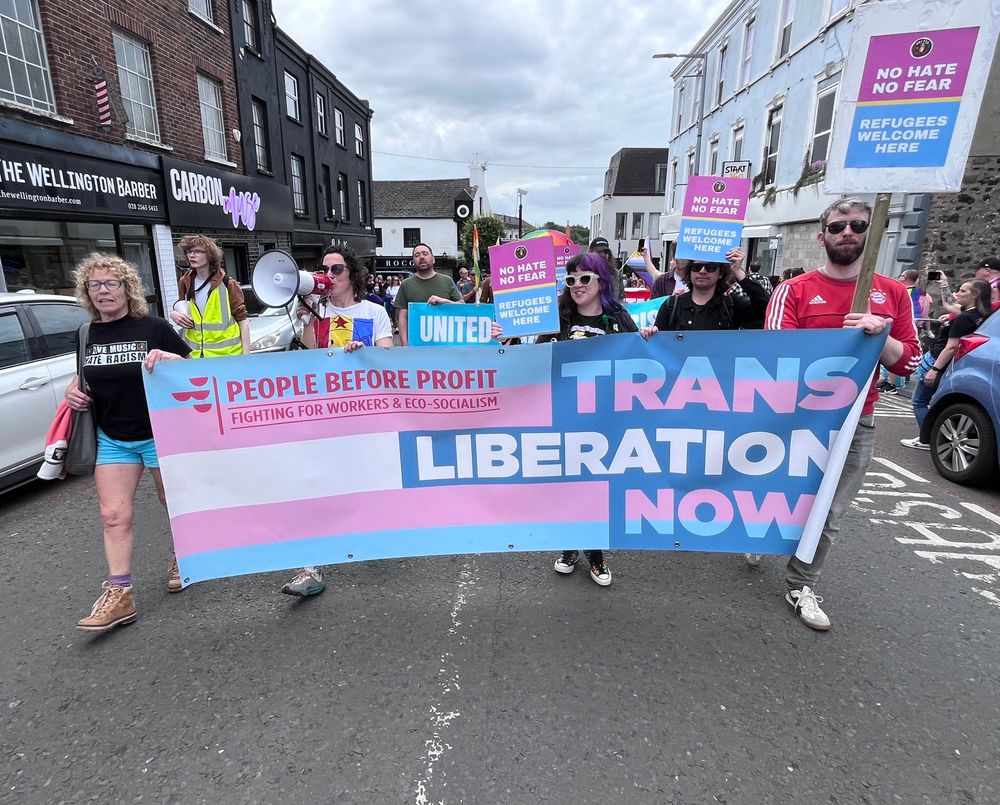 Ballymena Pride 2025 banner.