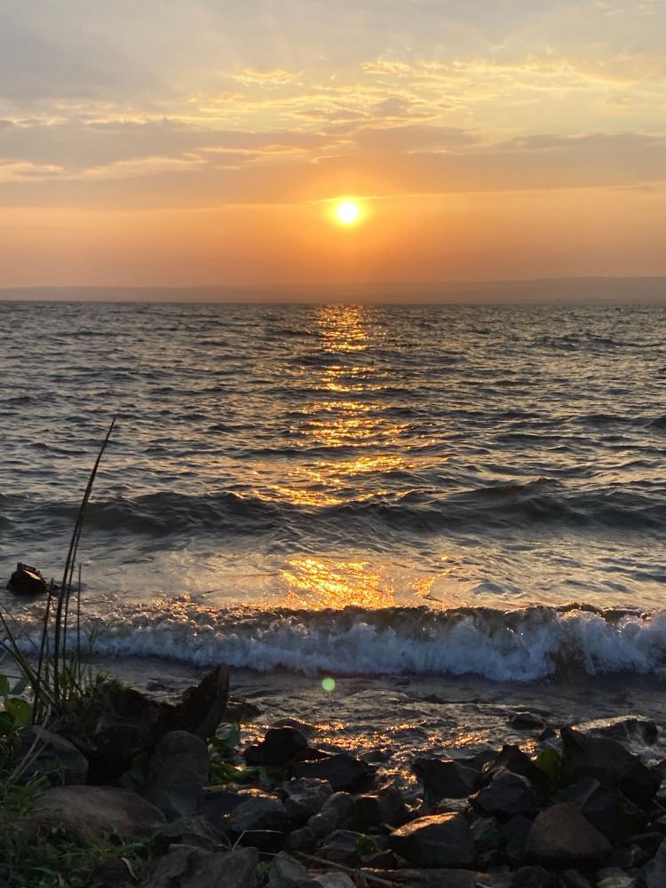 Sunset over Lake Victoria as seen from Kisumu. As Uganda is mostly on the western shore of the lake, I normally only see sunrises.