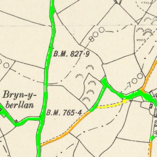 The robustness of the desCartes Ilastik-Segformer-b4 model's road segmentation is illustrated in these images, which demonstrate accurate discrimination between main roads (red), minor roads (green), semi-enclosed paths (orange), and unenclosed paths (yellow) in diverse urban and rural environments.