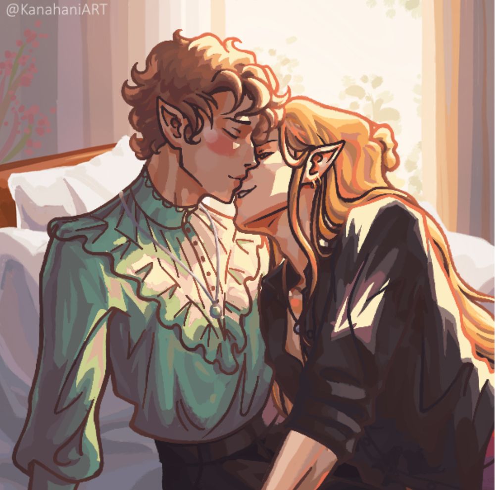 picrew me of (show) Celebrimbor and Annatar 