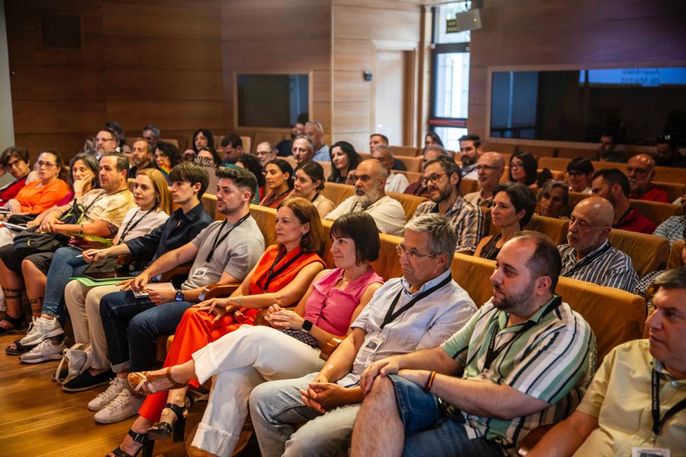 Encuentro de Más Madrid en la Asamblea de Madrid.