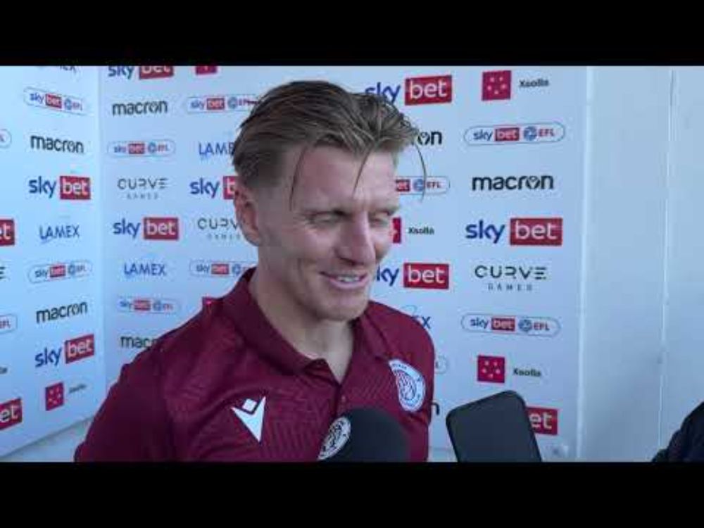 Carl Piergianni's reaction | Stevenage 3-1 Crawley Town