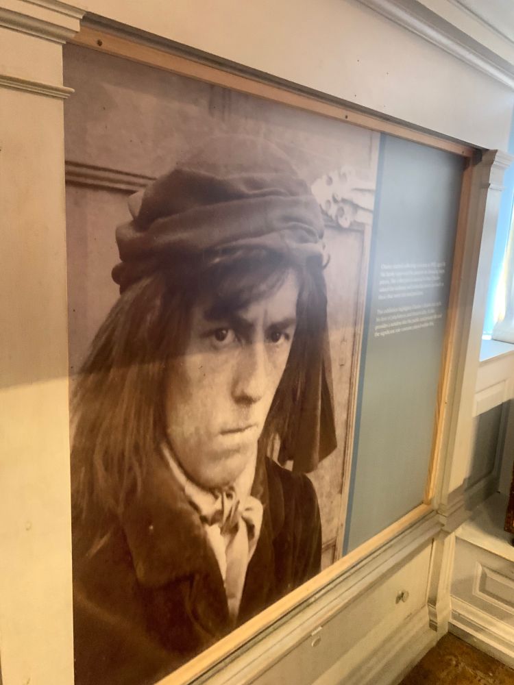 Photo of awesome collector, artist and poet Charles Wade of Snowshill Manor