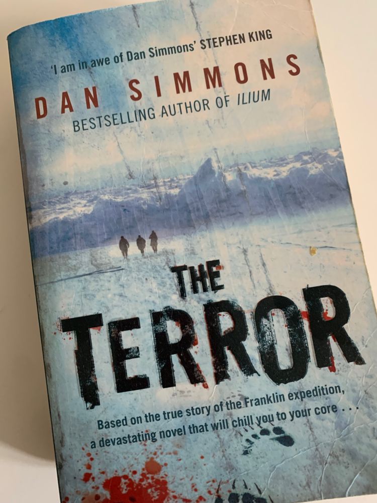 Front cover of The Terror by Dan Simmonds