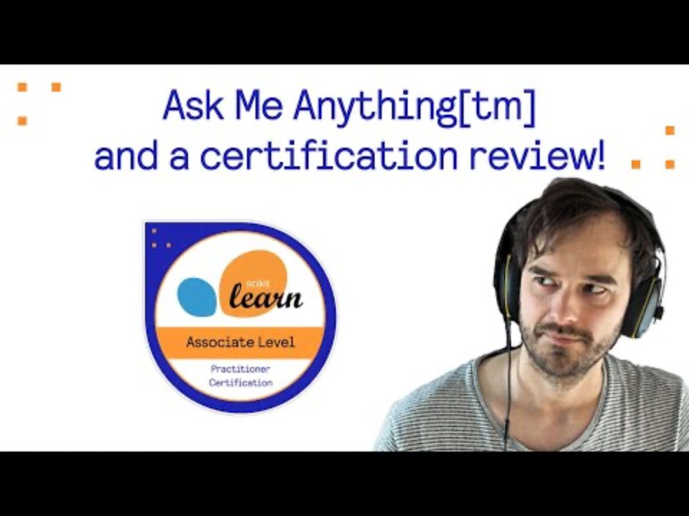 Ask me Anything[tm] and a certification review!