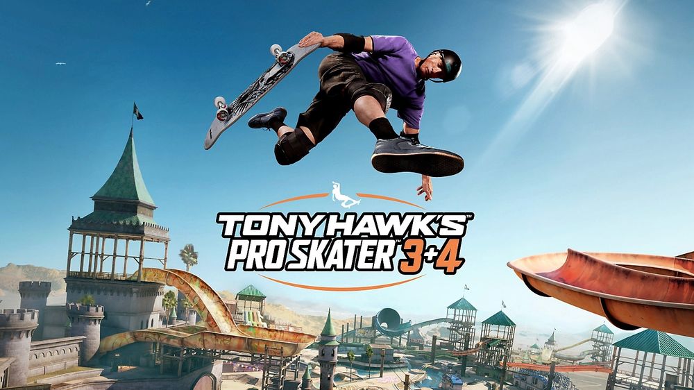 Tony Hawk 3 + 4 key art
