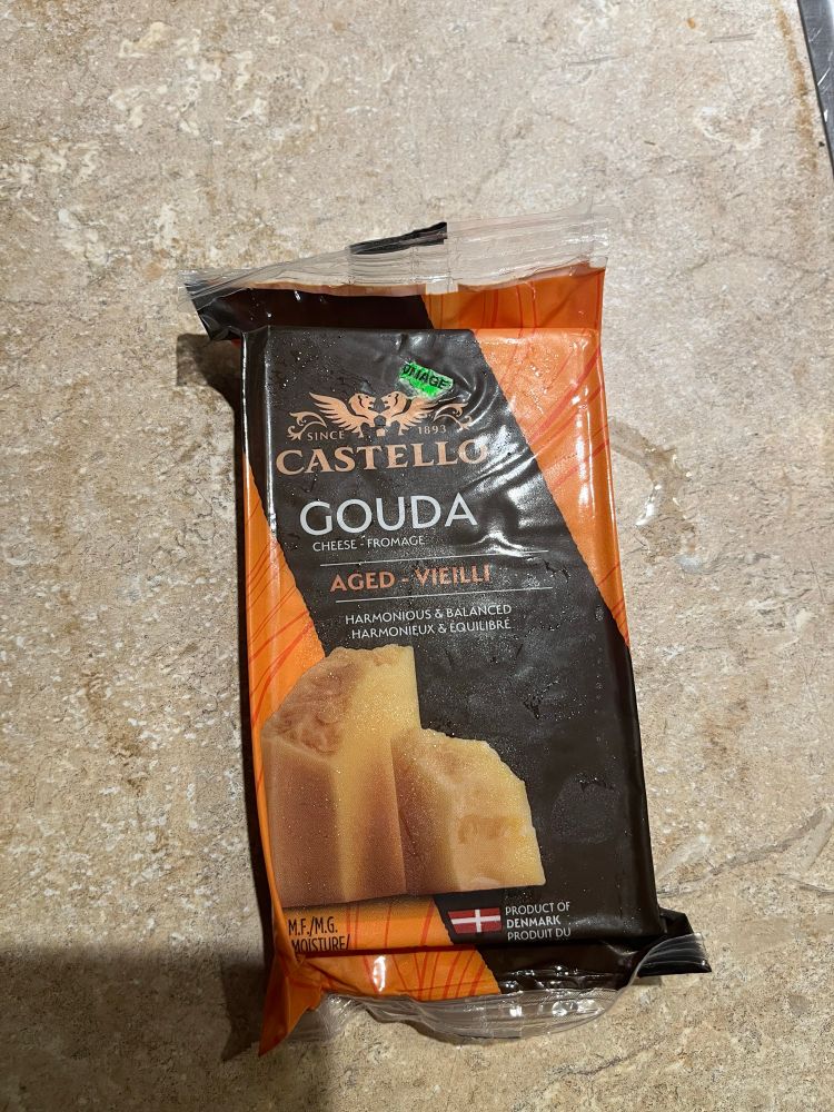 Fancy gouda cheese from Denmark