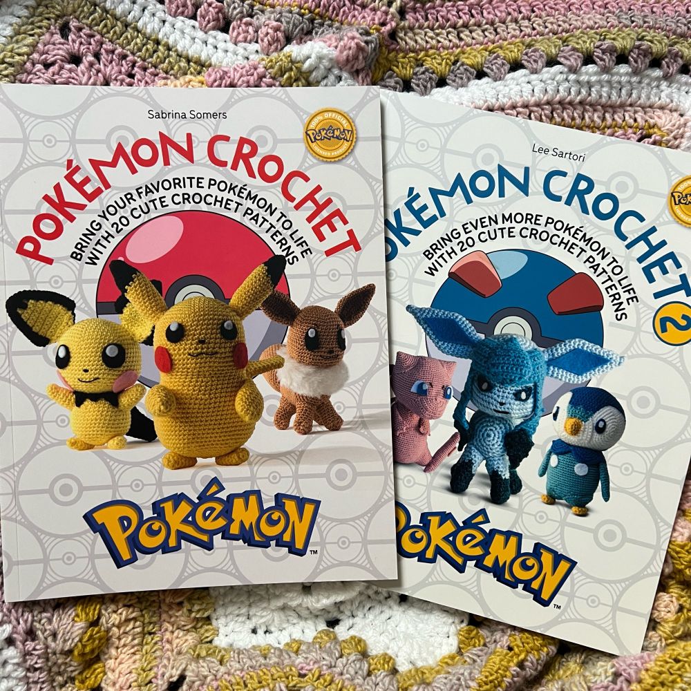 Pokemon crochet books