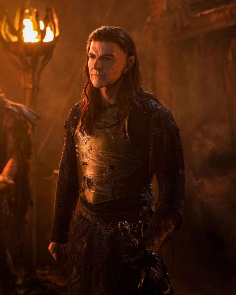 Adar, Lord-Father of the Uruks, played by Sam Hazeldine in The Rings of Power.