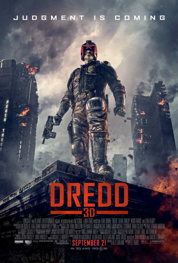 movie poster for Dredd