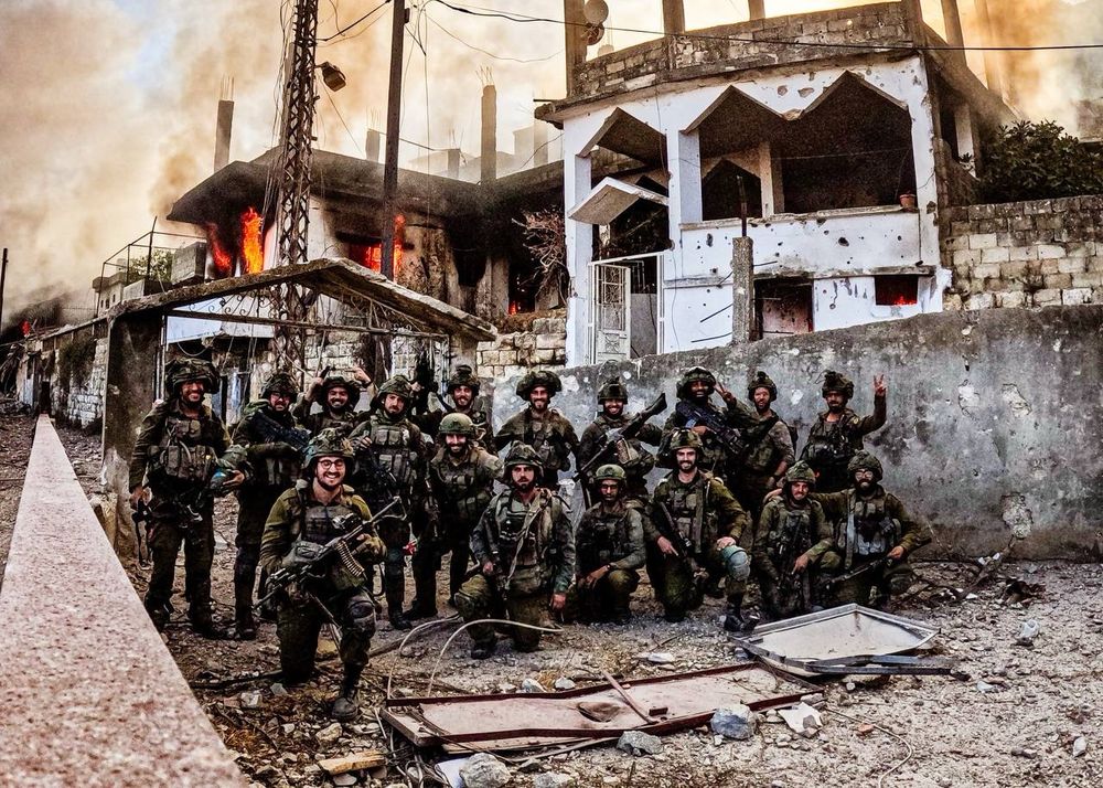 A bunch of assholes cheerfully burning people’s homes in Lebanon