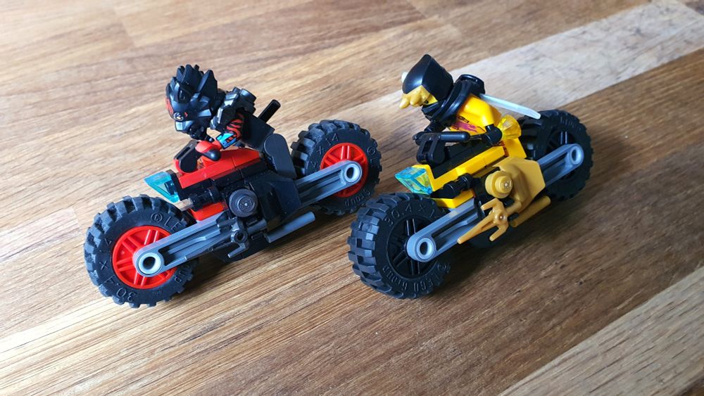 Colour swapped Kai motorcycle for Ras and Arin